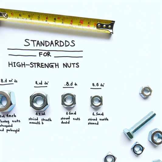 What are the standards for high-strength nuts?