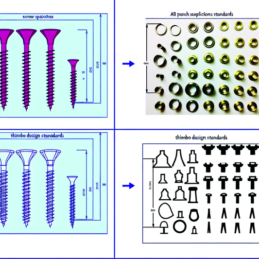 You must understand the standards: screw specifications and usage, AB punch design standards, thimble design standards