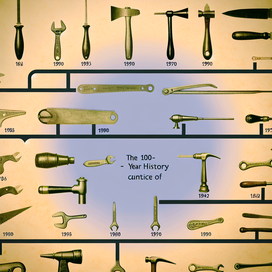 A brief century-old history of American hand tools and a century-old heritage of the CRAFTSMAN craftsman brand