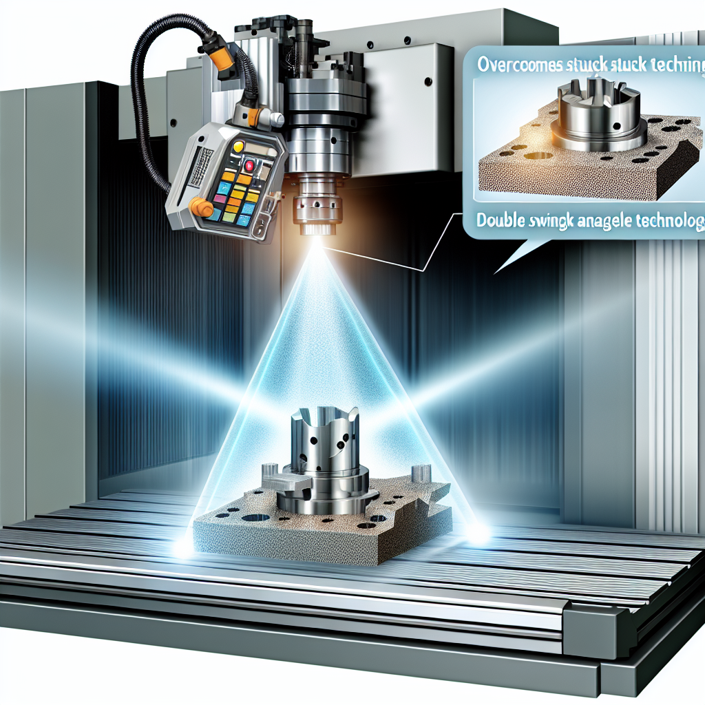 Overcome stuck neck technology: domestic five-axis machine tool laser ruler sensor, double swing angle CNC universal milling head