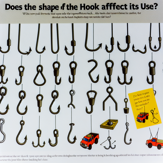 Does the shape of the hook affect its use?