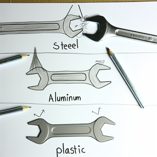 What effect does the material of a wrench have on its performance?