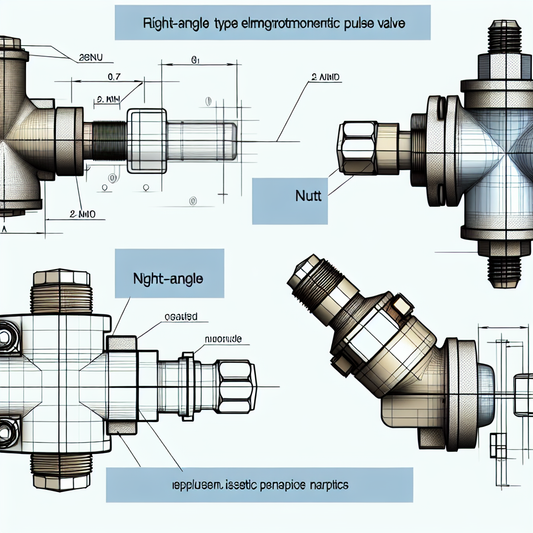 DMF-ZM right angle nut type electromagnetic pulse valve model parameters