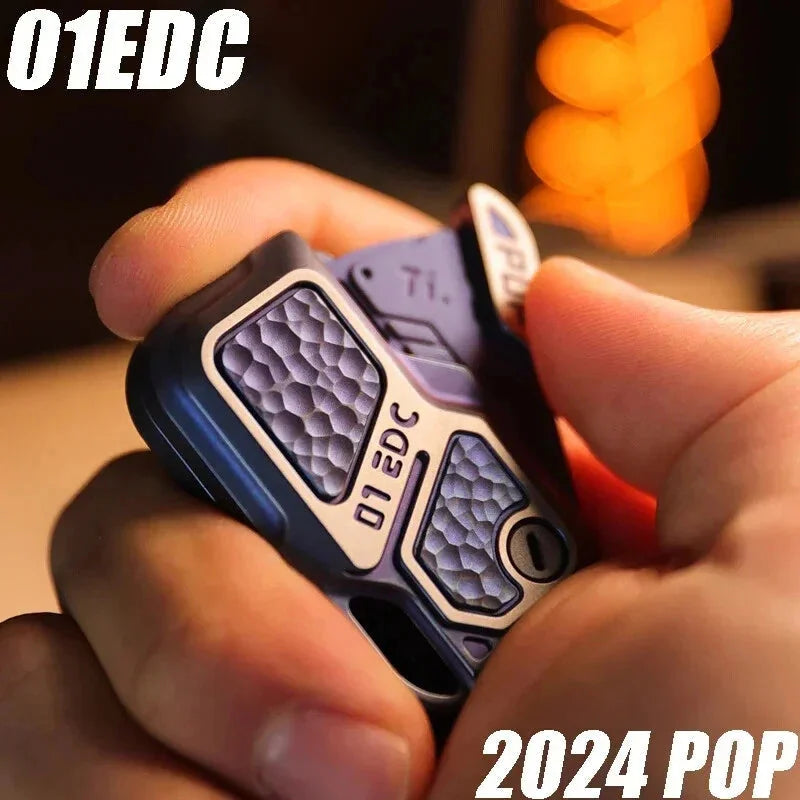 01EDC Studio 2024 POP Push Slider Decompression Tool Coin Fingertip Gyro Toy EDC 07FC0E-D4 - KOEEK [1]