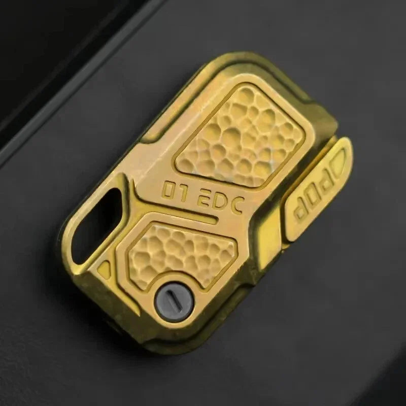 01EDC Studio 2024 POP Push Slider Decompression Tool Coin Fingertip Gyro Toy EDC 07FC0E-D4 - KOEEK [3]