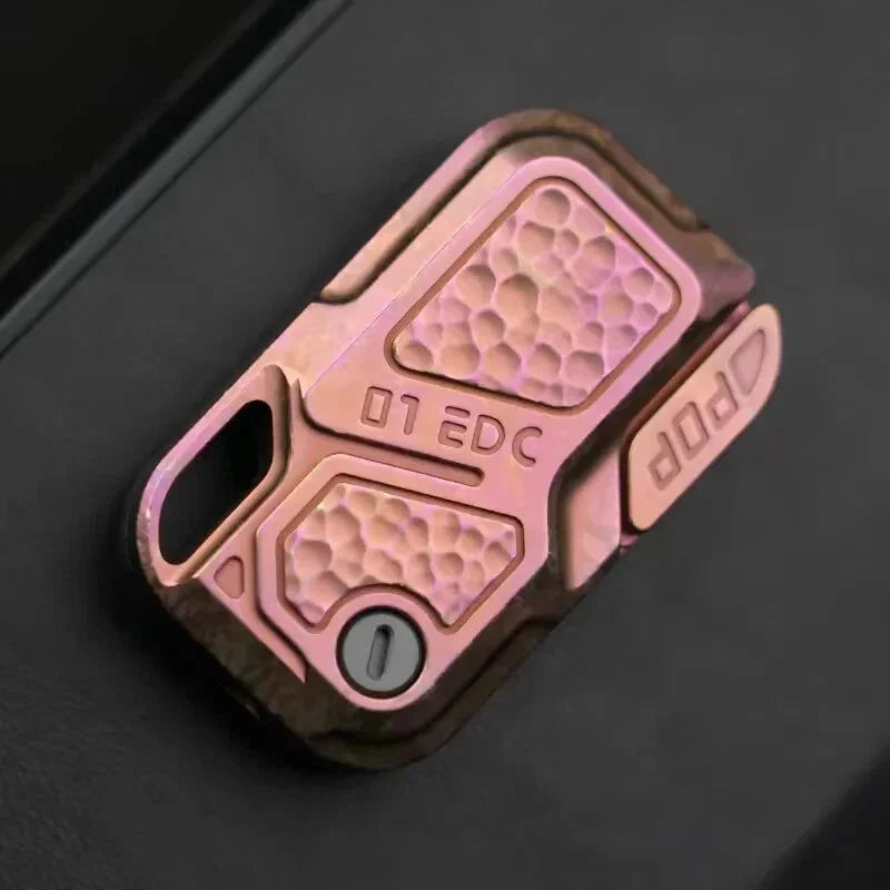 01EDC Studio 2024 POP Push Slider Decompression Tool Coin Fingertip Gyro Toy EDC 07FC0E-D4 - KOEEK [4]