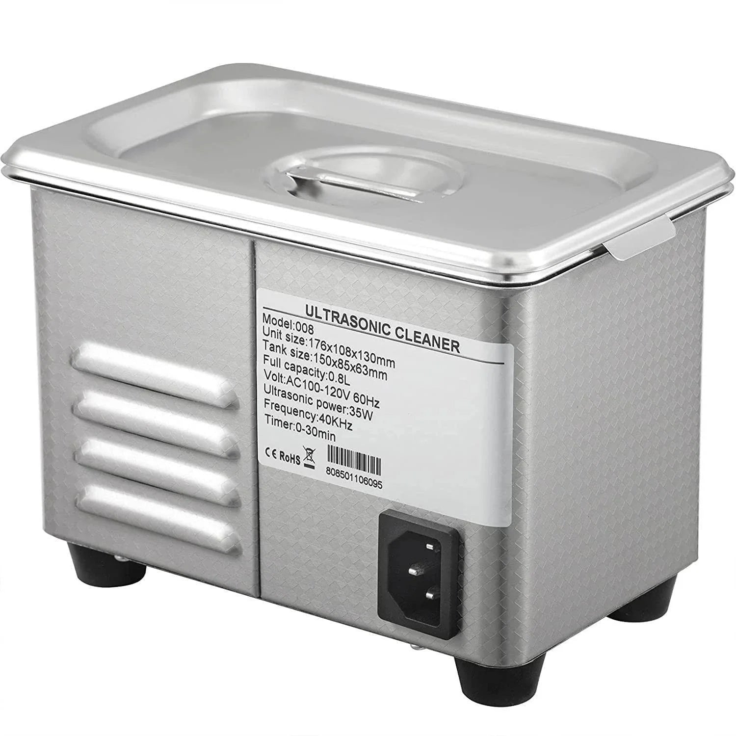 0.8-liter ultrasonic jewelry cleaner Professional cleaning equipment 07FC0E-D4 - KOEEK [9]
