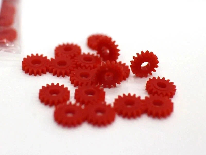10 PCS 1/87 13-16 Tooth Gear Model Train Ho Scale Electric Gear Axle Accessories 07FC0E-D4 - KOEEK [5]