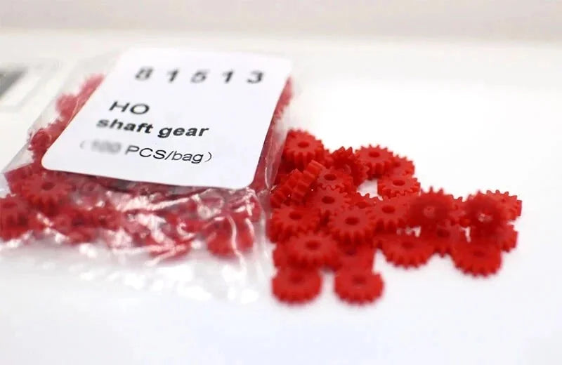 10 PCS 1/87 13-16 Tooth Gear Model Train Ho Scale Electric Gear Axle Accessories 07FC0E-D4 - KOEEK [6]
