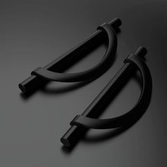 10 Pack Matte Black Cabinet Pulls 5 in (128 mm) Drawer Pulls 07FC0E-D4 - KOEEK [2]