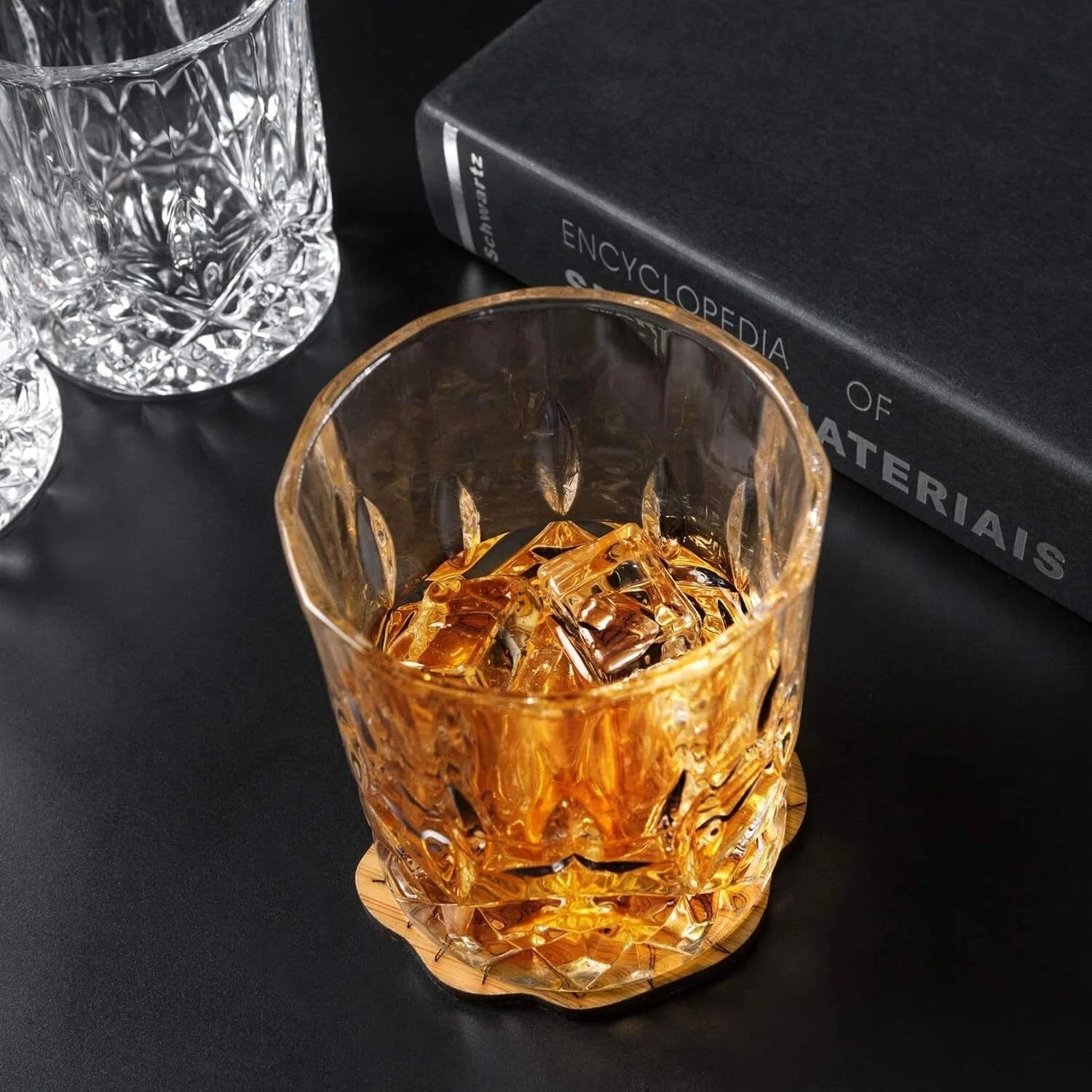 10 oz Ice Glasses for Scotch, Spirits and Cocktails - Set of 4 07FC0E-D4 - KOEEK [5]
