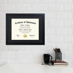 11x14 Degree Certificate Frame, Set of 6, 8.5x11 Degree Certificate Frame 07FC0E-D4 - KOEEK [3]