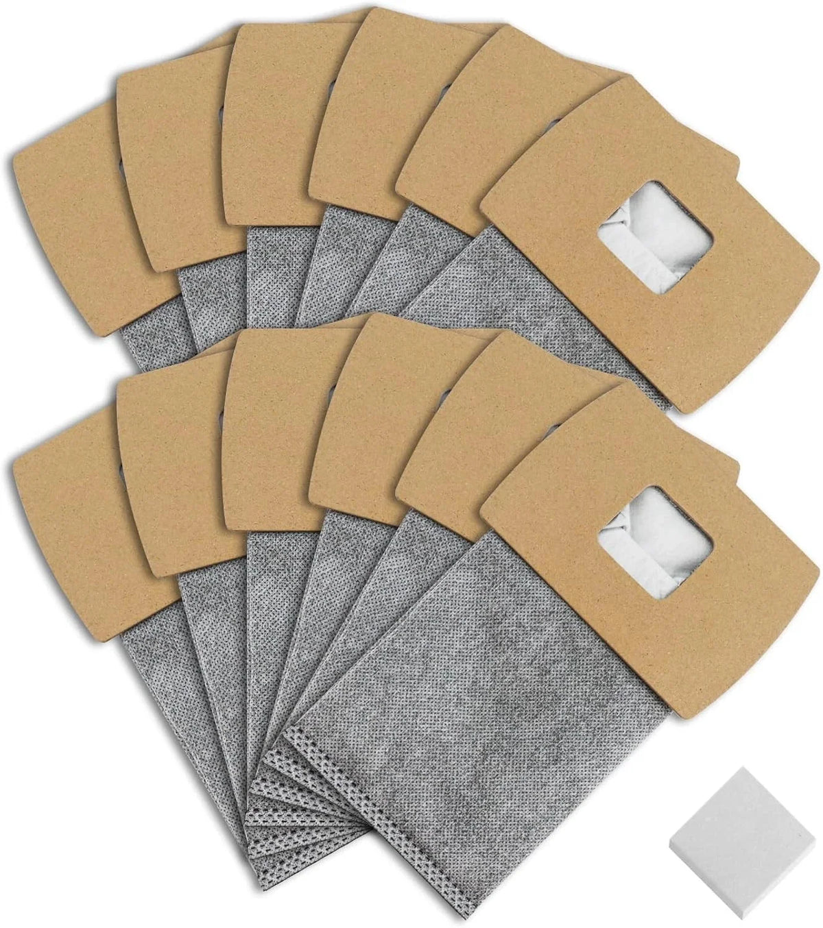 12-piece vacuum cleaner dust bag set, replacement part number 07FC0E-D4 - KOEEK [1]