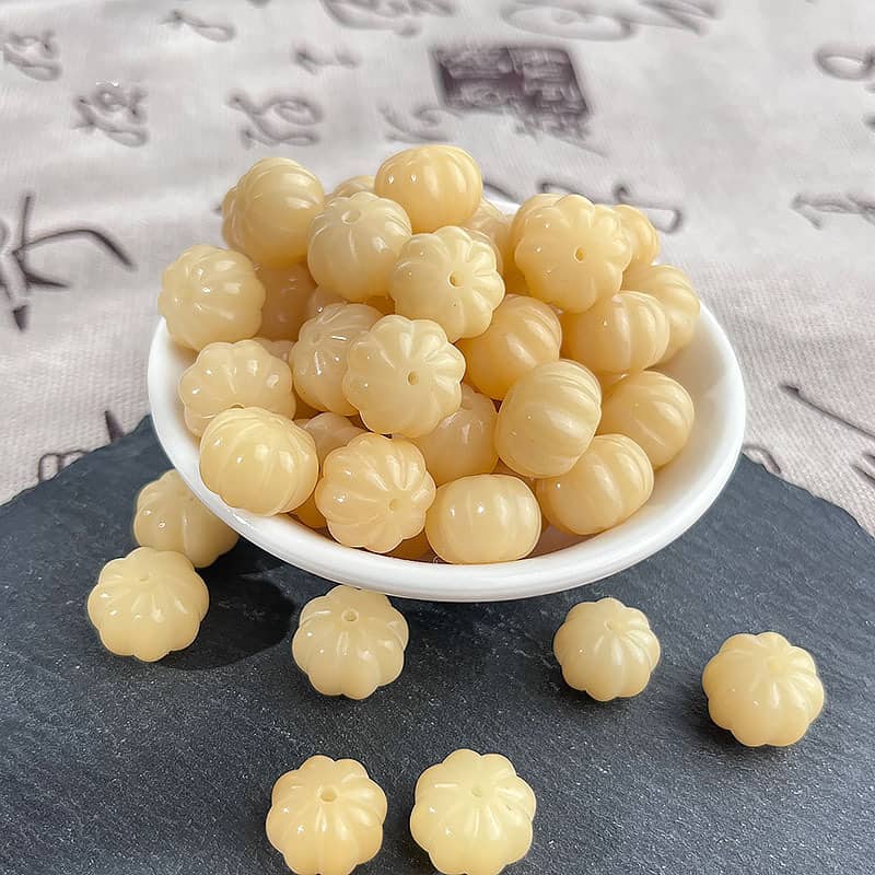 12mm Bodhi Pumpkin Beads KOEEK - KOEEK