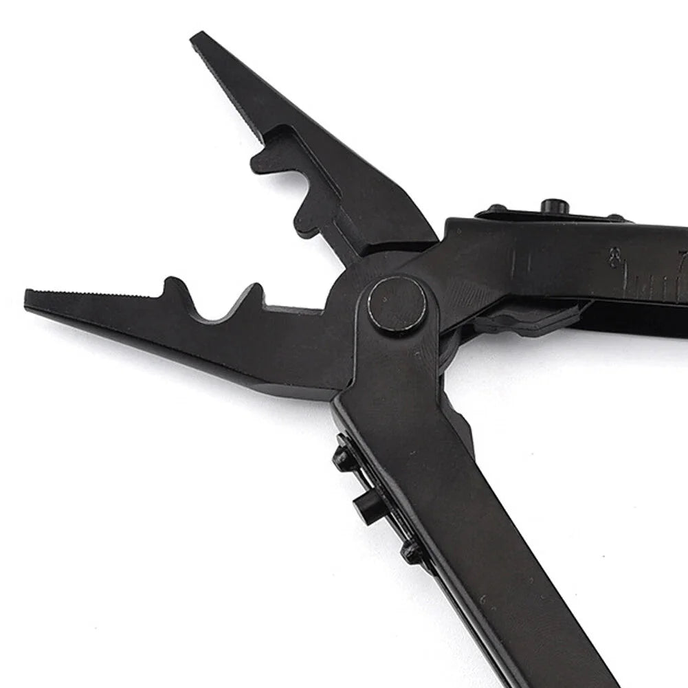 13 In1 Portable Pocket Stainless Steel Outdoor Survival Multi Tool Plier Compact 07FC0E-D4 - KOEEK [10]
