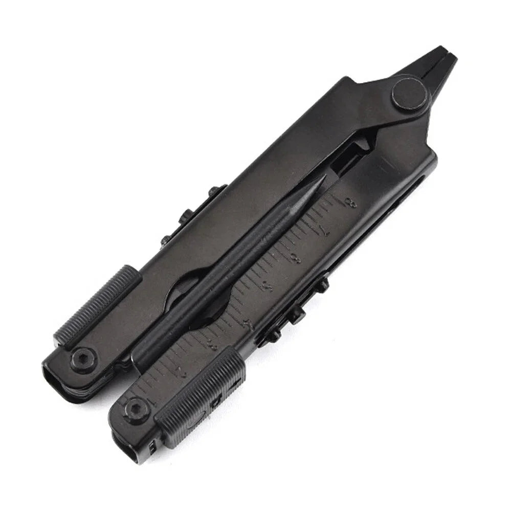 13 In1 Portable Pocket Stainless Steel Outdoor Survival Multi Tool Plier Compact 07FC0E-D4 - KOEEK [8]