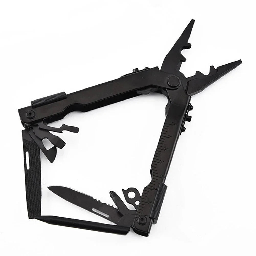 13 In1 Portable Pocket Stainless Steel Outdoor Survival Multi Tool Plier Compact 07FC0E-D4 - KOEEK [9]