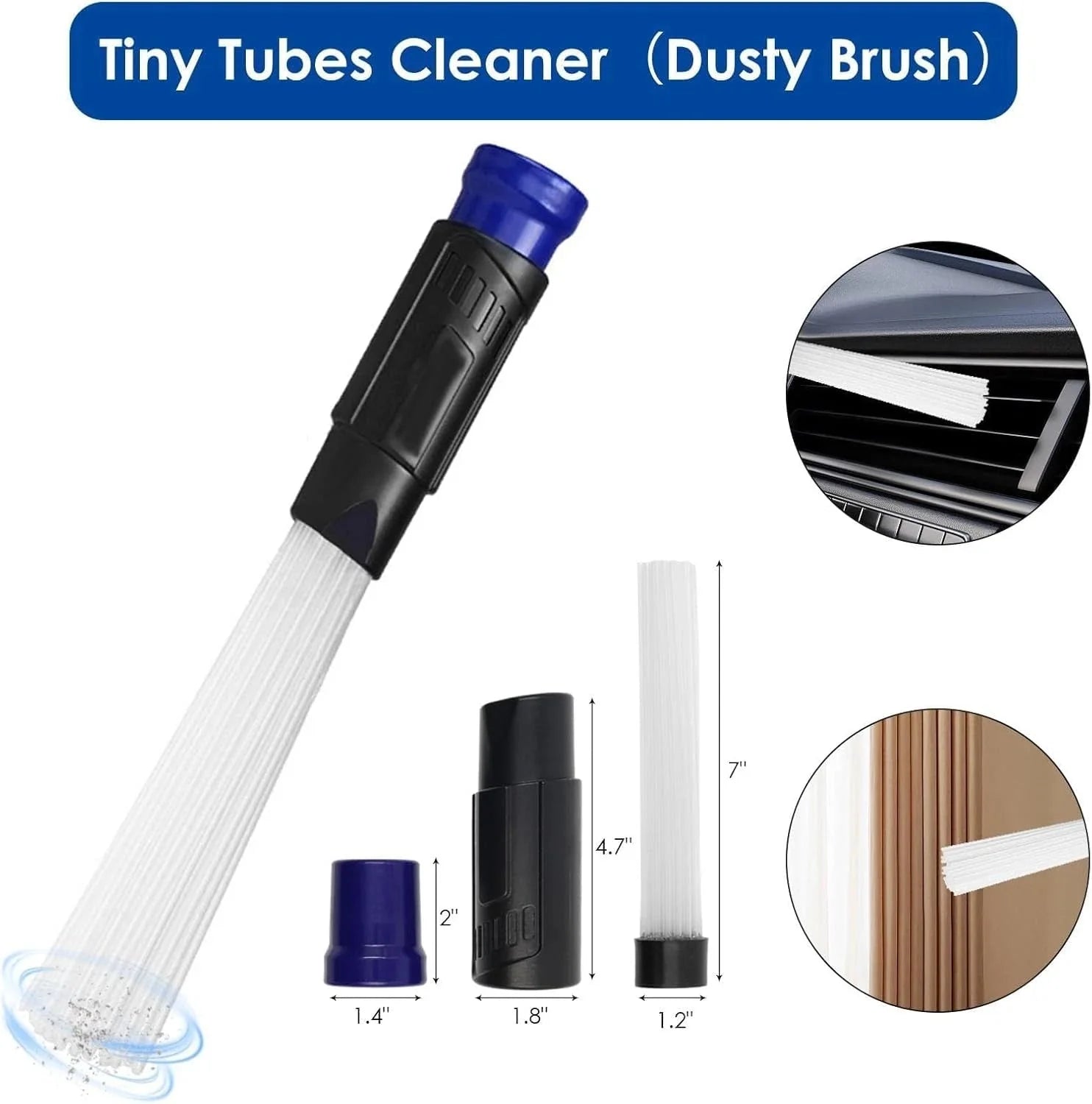 14-piece universal vacuum cleaner accessory and brush head set 07FC0E-D4 - KOEEK [5]