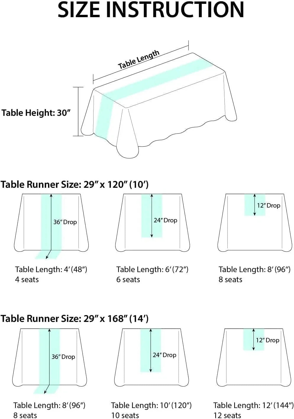 14ft Cheesecloth Table Runner Gauze Sheer Extra Long Dusty Pink Table Runners 07FC0E-D4 - KOEEK [5]