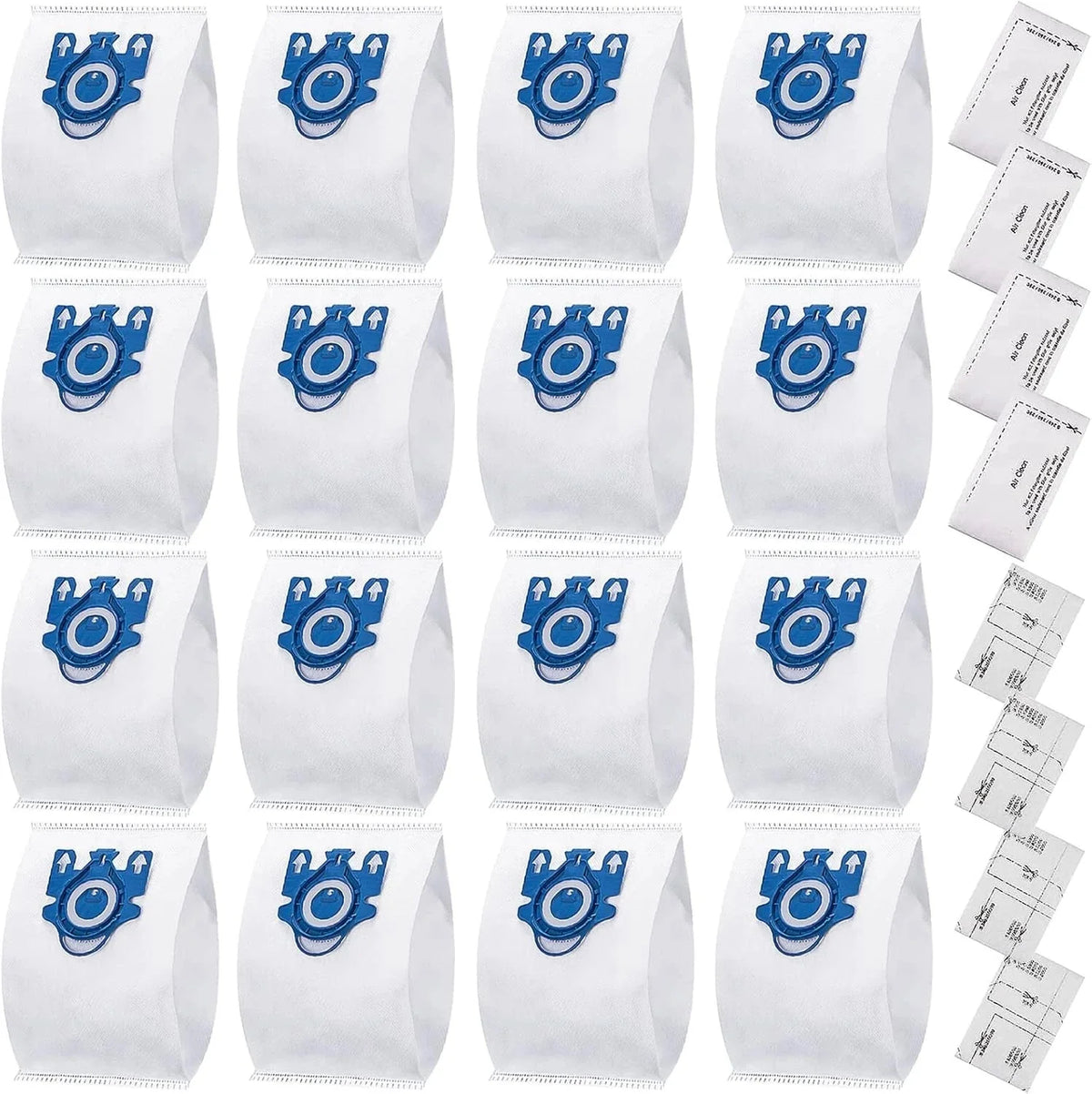 16 packs of 3D GN vacuum cleaner filter bags, vacuum cleaner 07FC0E-D4 - KOEEK [1]