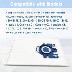 16 packs of 3D GN vacuum cleaner filter bags, vacuum cleaner 07FC0E-D4 - KOEEK [2]