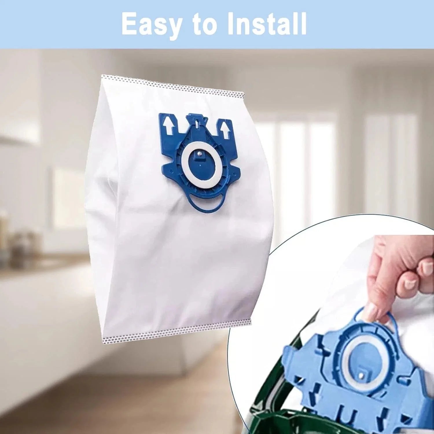 16 packs of 3D GN vacuum cleaner filter bags, vacuum cleaner 07FC0E-D4 - KOEEK [7]