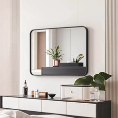 16x24 Black Rectangle Bathroom Mirrors for Over Sink, Bathroom Vanity Mirror 07FC0E-D4 - KOEEK [3]