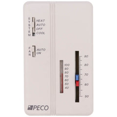 new PECO SP155011 Commercial Thermostat Dual Setpoint White koeek - KOEEK