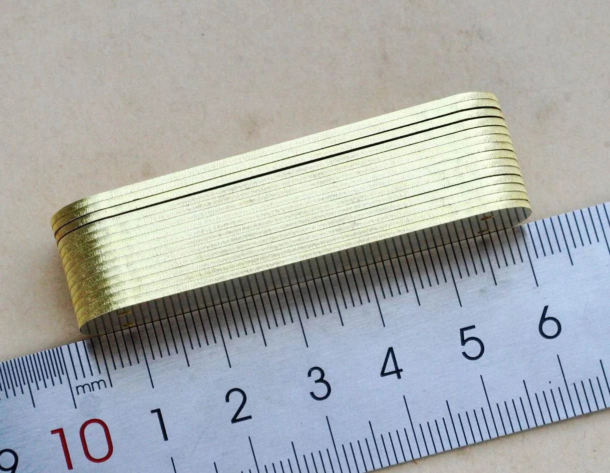 1PC Brass Clapboard Splint Liner for Retrofit fit VICTORINOX 58mm Series 1MM 07FC0E-D4 - KOEEK [3]