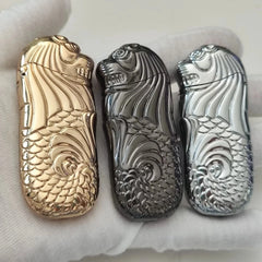 1PC Metal Lighter Case Cover For Bic J5 Lighter Retro Lighter Case Shell EDC Toy 07FC0E-D4 - KOEEK [1]
