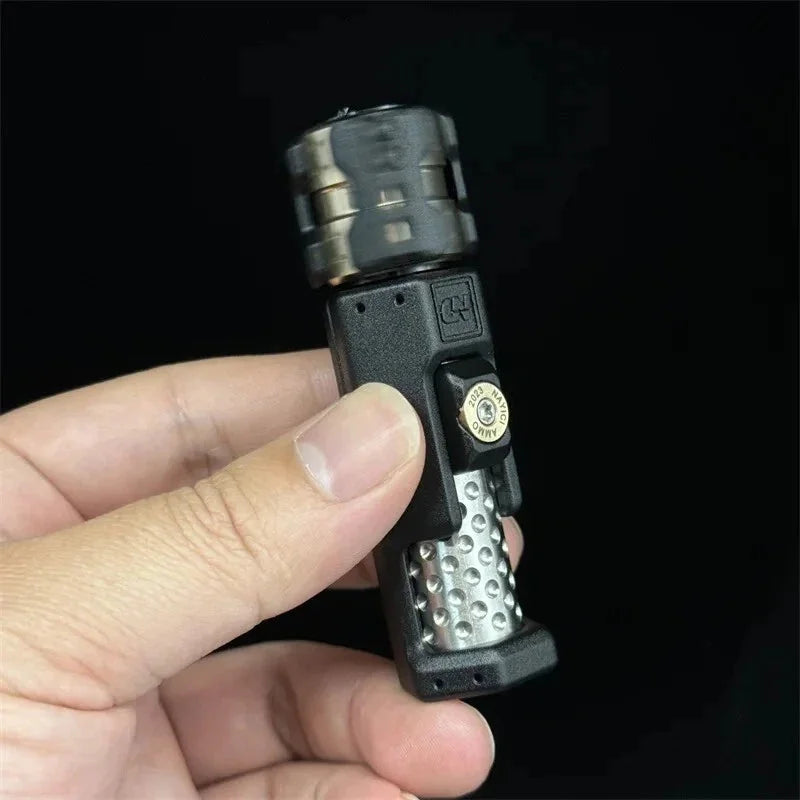 1PC Musketeers Bolt Type Fidget Spinner EDC Haptic Slider Metal Fidget Toys 07FC0E-D4 - KOEEK [4]