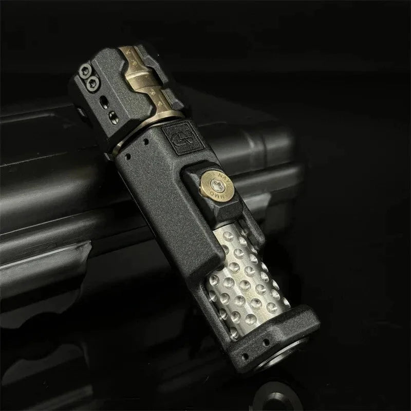 1PC Musketeers Bolt Type Fidget Spinner EDC Haptic Slider Metal Fidget Toys 07FC0E-D4 - KOEEK [6]
