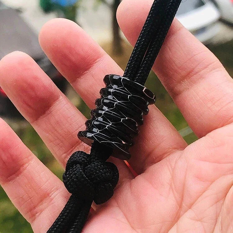 1PC Resin Knife Lanyard Bead Paracord Necklace Pendant Bracelet Making EDC Beads 07FC0E-D4 - KOEEK [10]