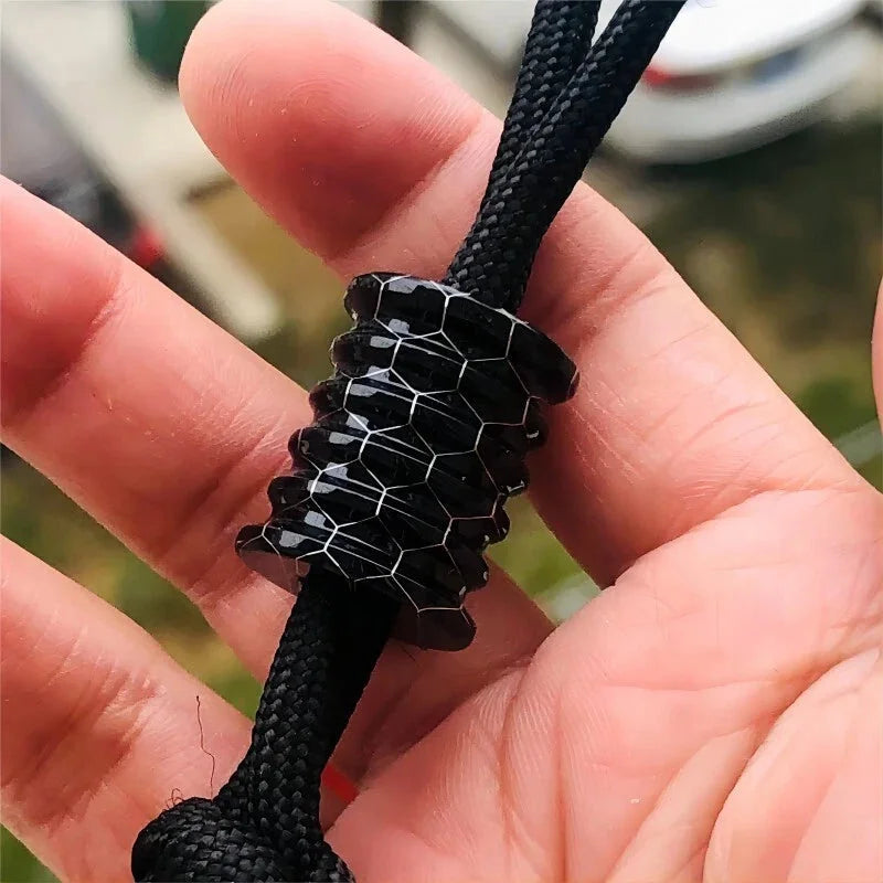 1PC Resin Knife Lanyard Bead Paracord Necklace Pendant Bracelet Making EDC Beads 07FC0E-D4 - KOEEK [3]