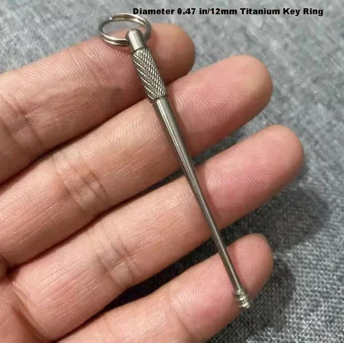 1PC Titanium Ear Wax Cleaner Removal Earwax Remover 360° Rotary Safe Earpick 07FC0E-D4 - KOEEK [11]