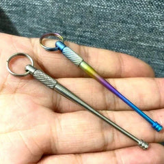 1PC Titanium Ear Wax Cleaner Removal Earwax Remover 360° Rotary Safe Earpick 07FC0E-D4 - KOEEK [1]