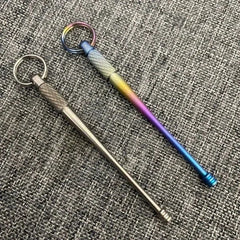 1PC Titanium Ear Wax Cleaner Removal Earwax Remover 360° Rotary Safe Earpick 07FC0E-D4 - KOEEK [2]