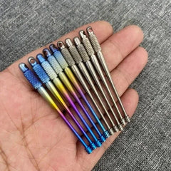 1PC Titanium Ear Wax Cleaner Removal Earwax Remover 360° Rotary Safe Earpick 07FC0E-D4 - KOEEK [3]