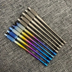 1PC Titanium Ear Wax Cleaner Removal Earwax Remover 360° Rotary Safe Earpick 07FC0E-D4 - KOEEK [4]