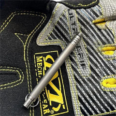 1PC Titanium Toothpick With Protective Case Holder Keychain EDC Multi Tool Gift 07FC0E-D4 - KOEEK [4]