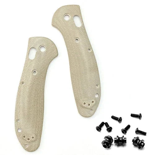 1Pair Micarta Handle Patches Grips Scales for Benchmade Griptilian 551 knives 07FC0E-D4 - KOEEK [9]