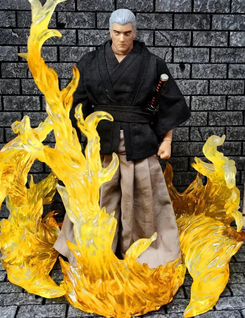 1:12 male soldier Japanese Samurai Suit Model for 6" gw vt strong body 07FC0E-D4 - KOEEK [2]