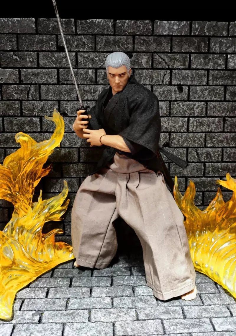 1:12 male soldier Japanese Samurai Suit Model for 6" gw vt strong body 07FC0E-D4 - KOEEK [3]