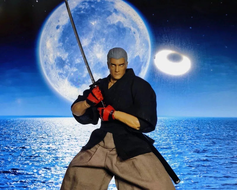 1:12 male soldier Japanese Samurai Suit Model for 6" gw vt strong body 07FC0E-D4 - KOEEK [7]