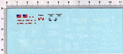 1/350 1/700 1/1200 Scale US Navy Markings Characters Ship Model Kit Marine Decal 07FC0E-D4 - KOEEK [1]