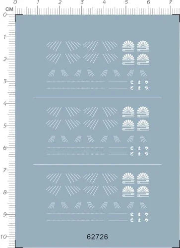 1/350 WWII Japan Navy Yamato Battleship Markings Model Water Slide Decal White 07FC0E-D4 - KOEEK [1]