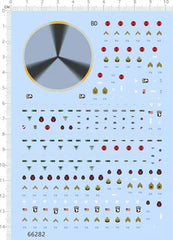 1/35 101st Airborne Division Air Assault Ranks Markings Logo Water Slide Decal 07FC0E-D4 - KOEEK [1]