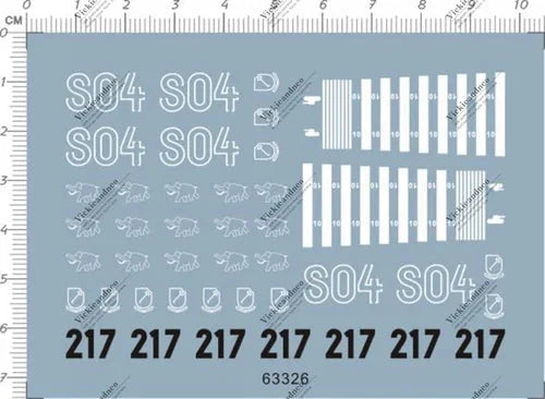 1/35 Michael Wittman The Waffen SS Tiger I S04 TANK Airforce Model Decal 63326 07FC0E-D4 - KOEEK [1]