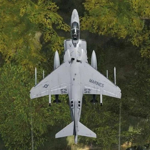 1/48 AV-8B Harrier II U.S.M.C. Attacker VTOL VMA-223 Bulldogs Water Slide Decal 07FC0E-D4 - KOEEK [2]