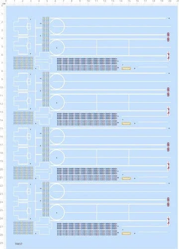 1/700 UK British HMS Ark Royal Navy RN Aircraft carrier Model kit Water Decal 07FC0E-D4 - KOEEK [1]